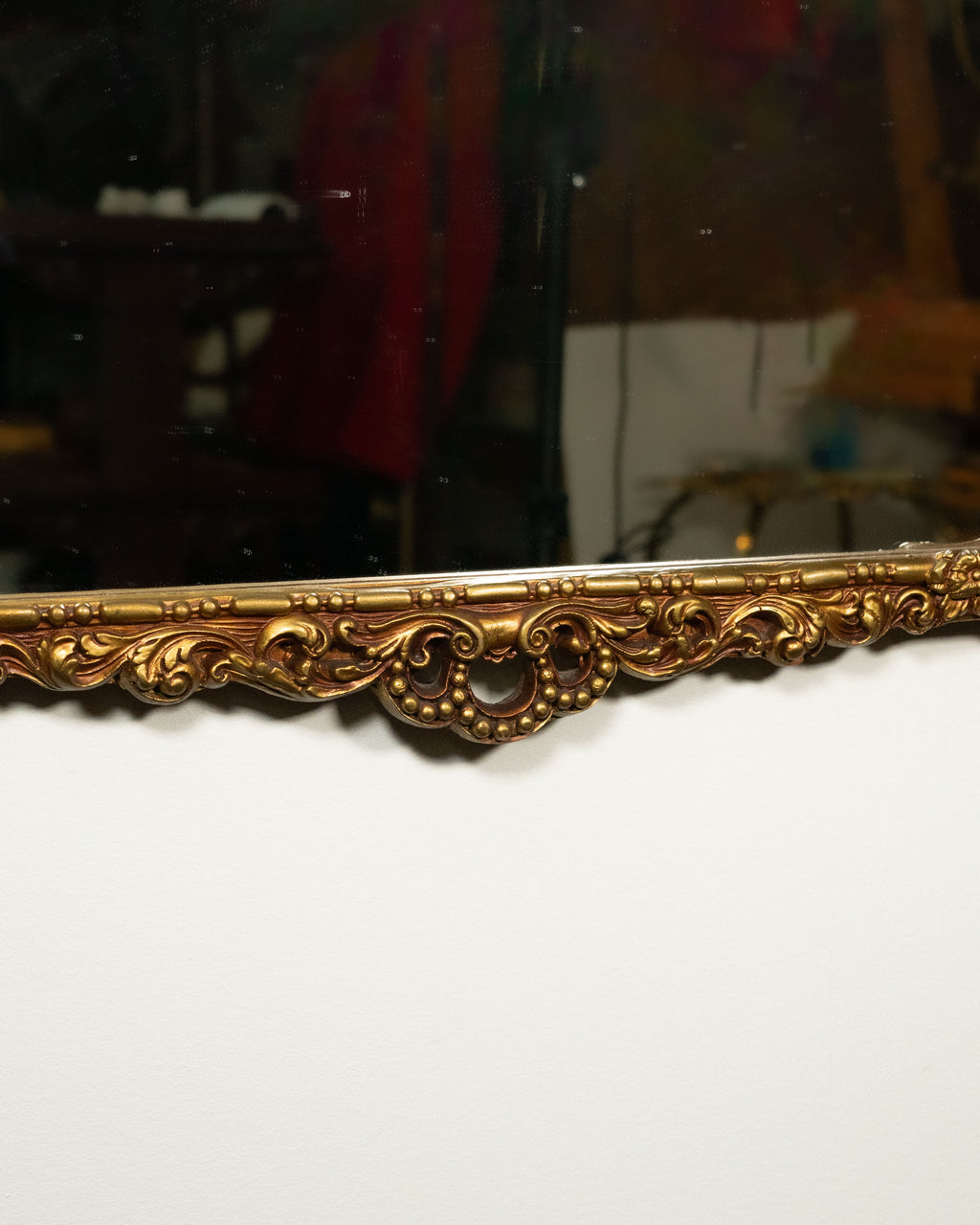 Miroir en plâtre doré de style Louis XV – circa 1900