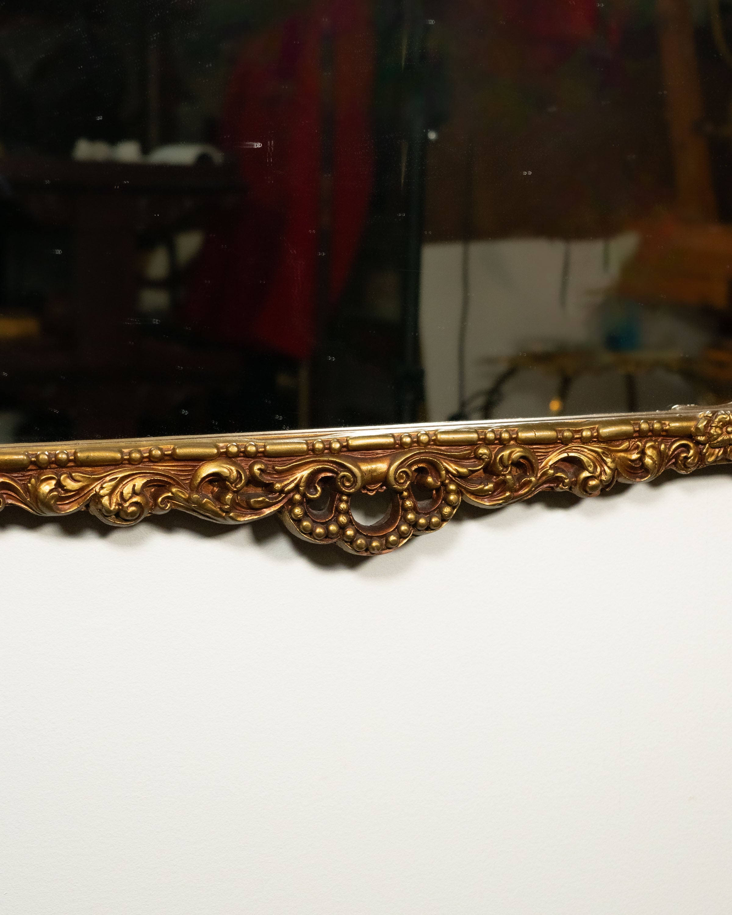 Louis XV style gilded plaster mirror – circa 1900