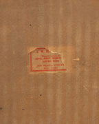 Affiche publicitaire sur verre - London & Lancashire Insurance Co.