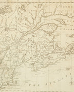 Carte Province de Québec par Thomas Kitchin - Londres, 1781