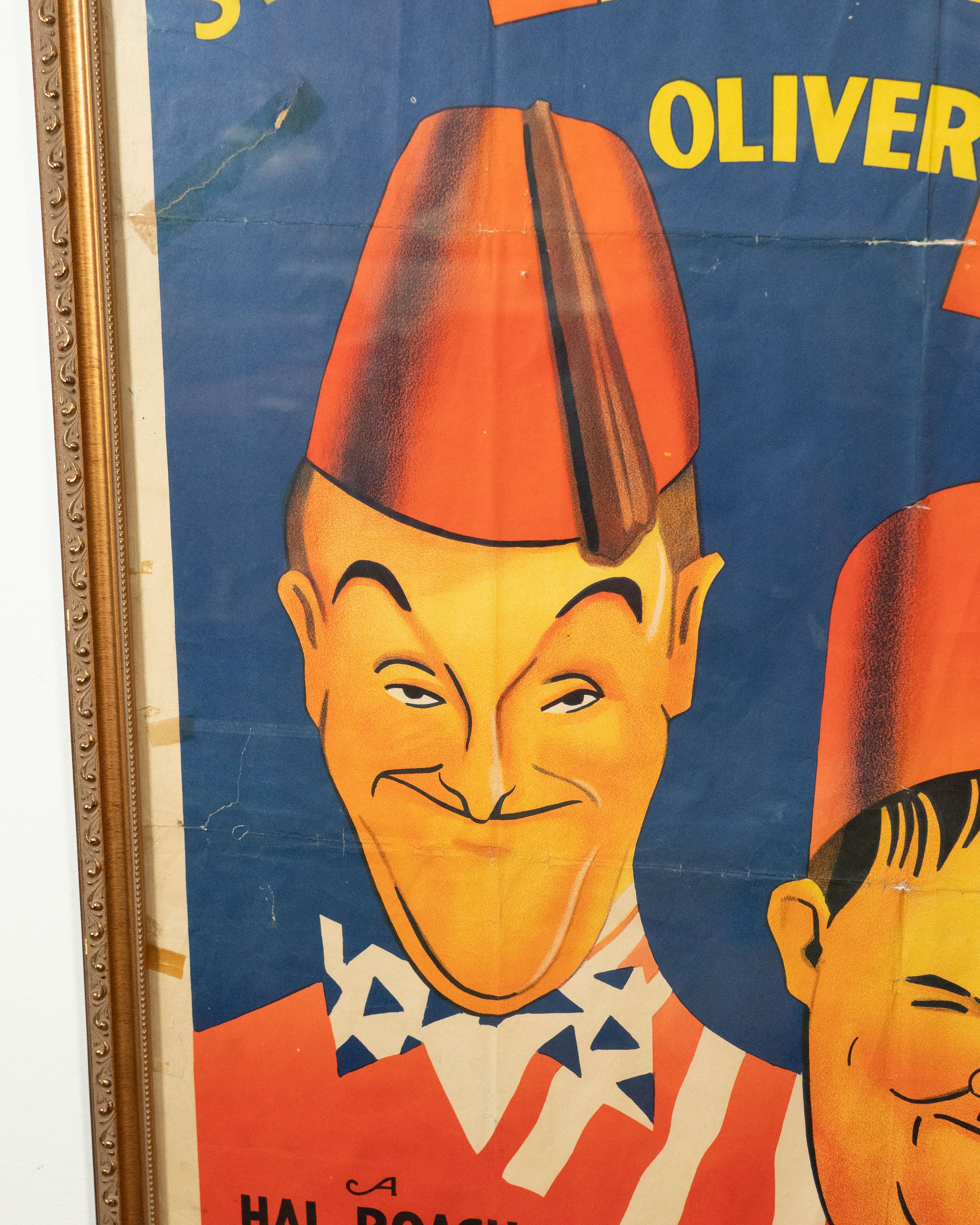 Affiche originale Laurel & Hardy "Sons of the desert" 1945
