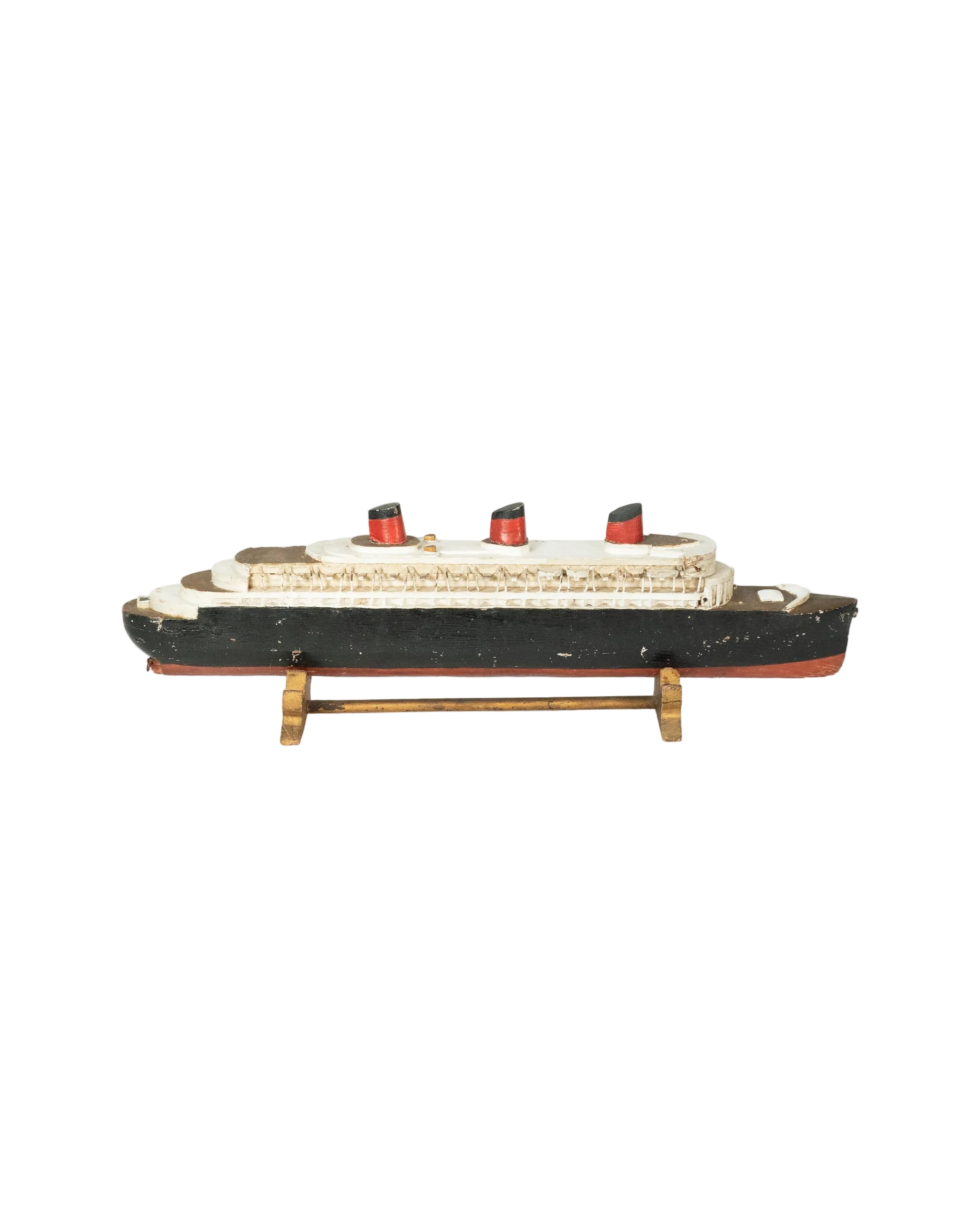Maquette navale du SS Normandie - circa 1940