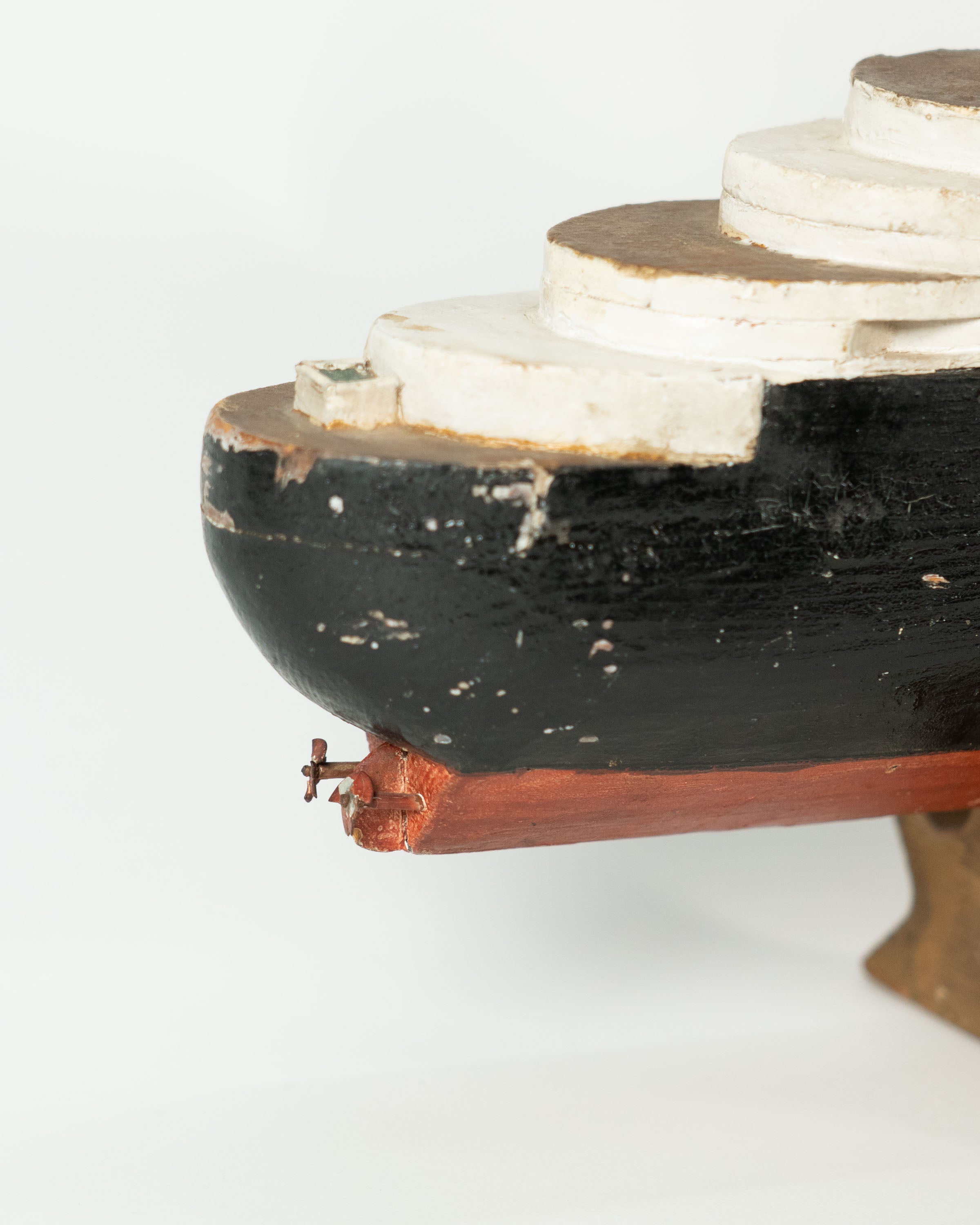 Maquette navale du SS Normandie - circa 1940