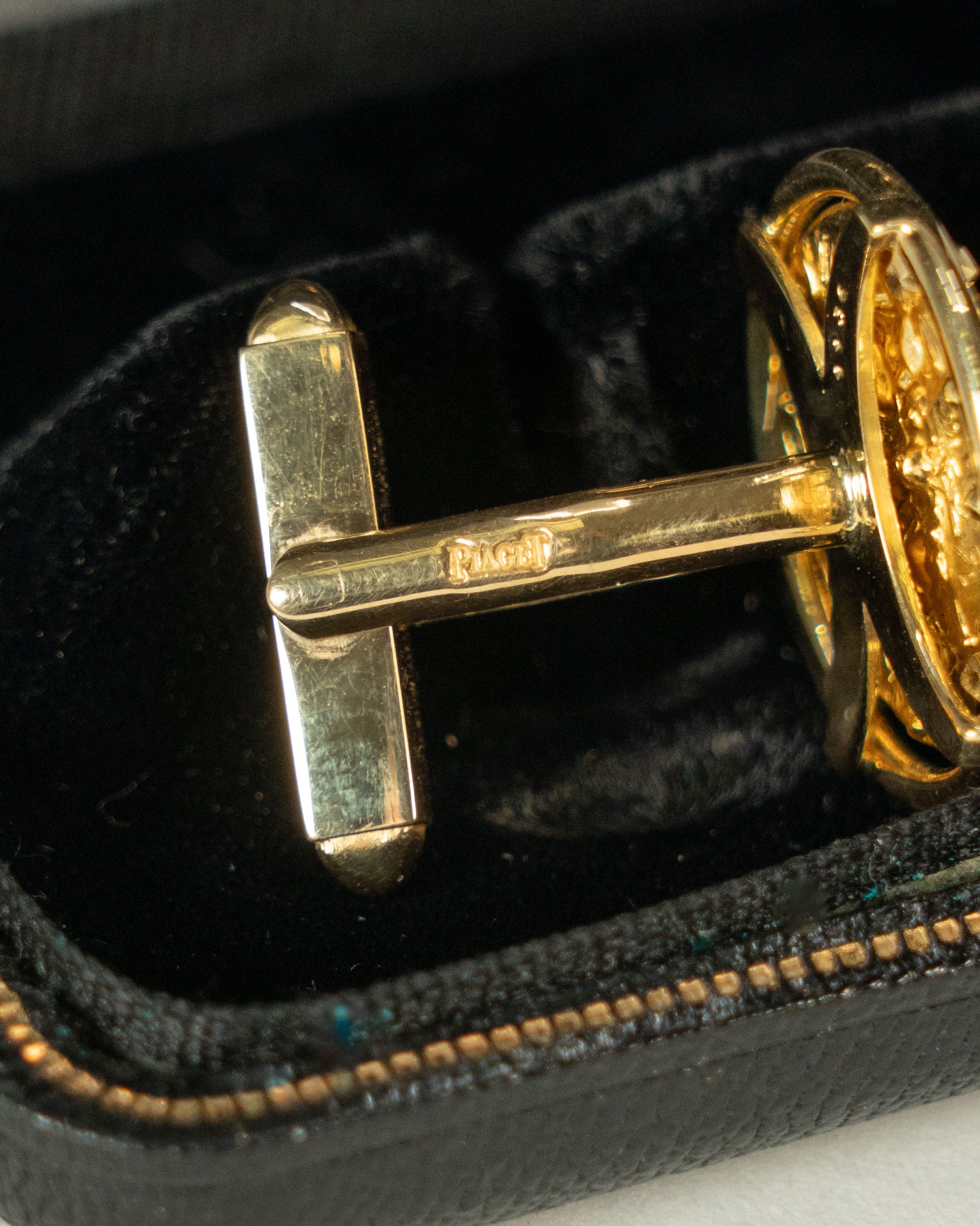 Boutons de manchette Dali d'or - Piaget