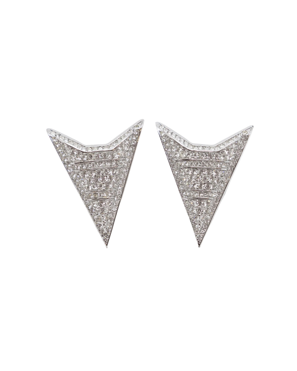 Boucles d'oreilles Pointe d'argent - Christian Dior