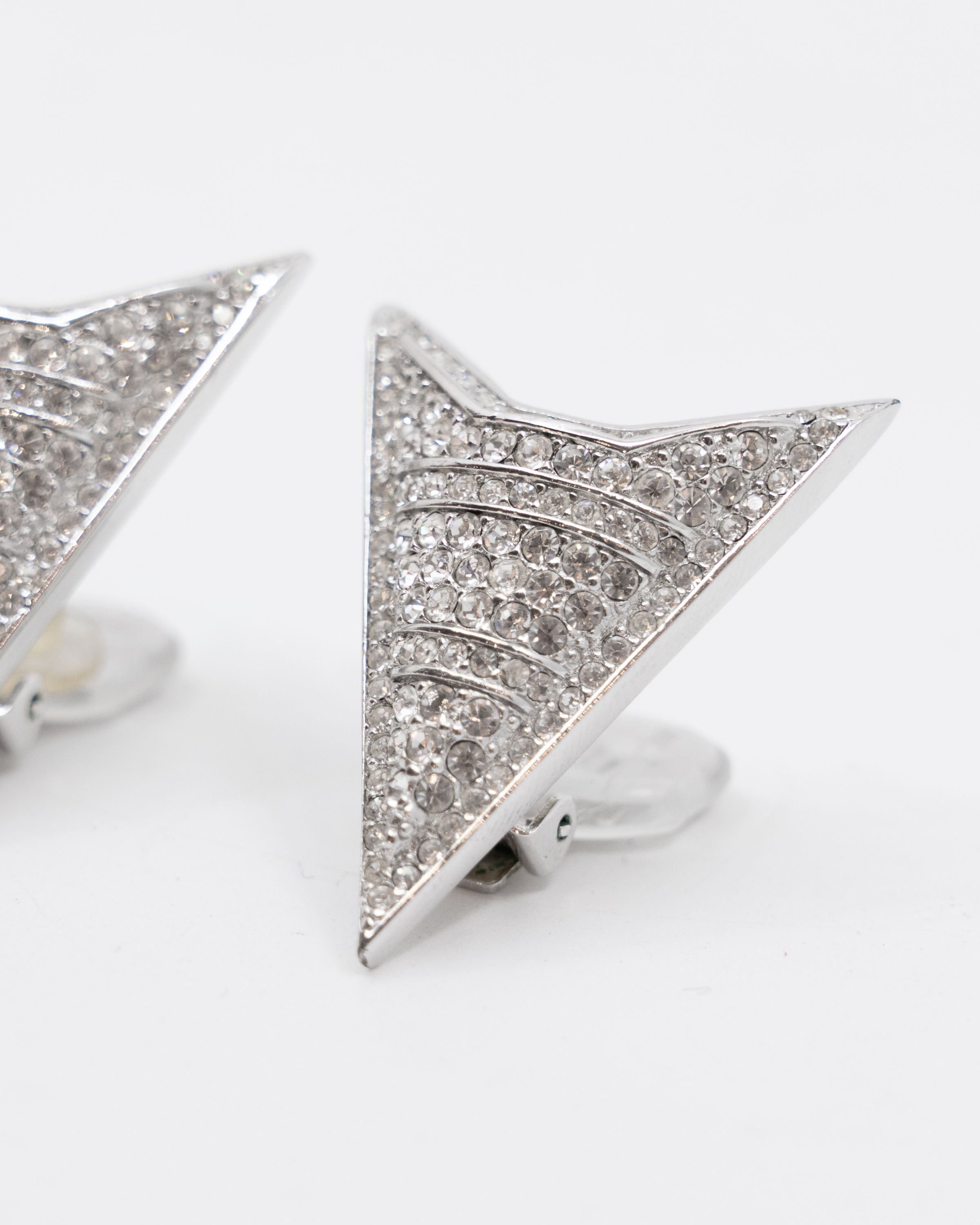 Boucles d'oreilles Pointe d'argent - Christian Dior