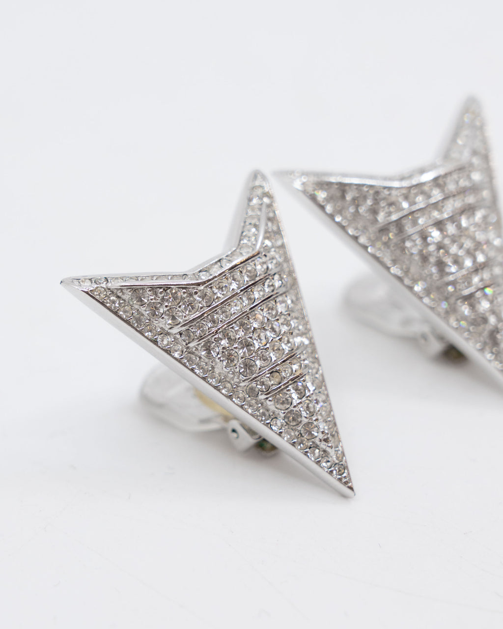 Boucles d'oreilles Pointe d'argent - Christian Dior
