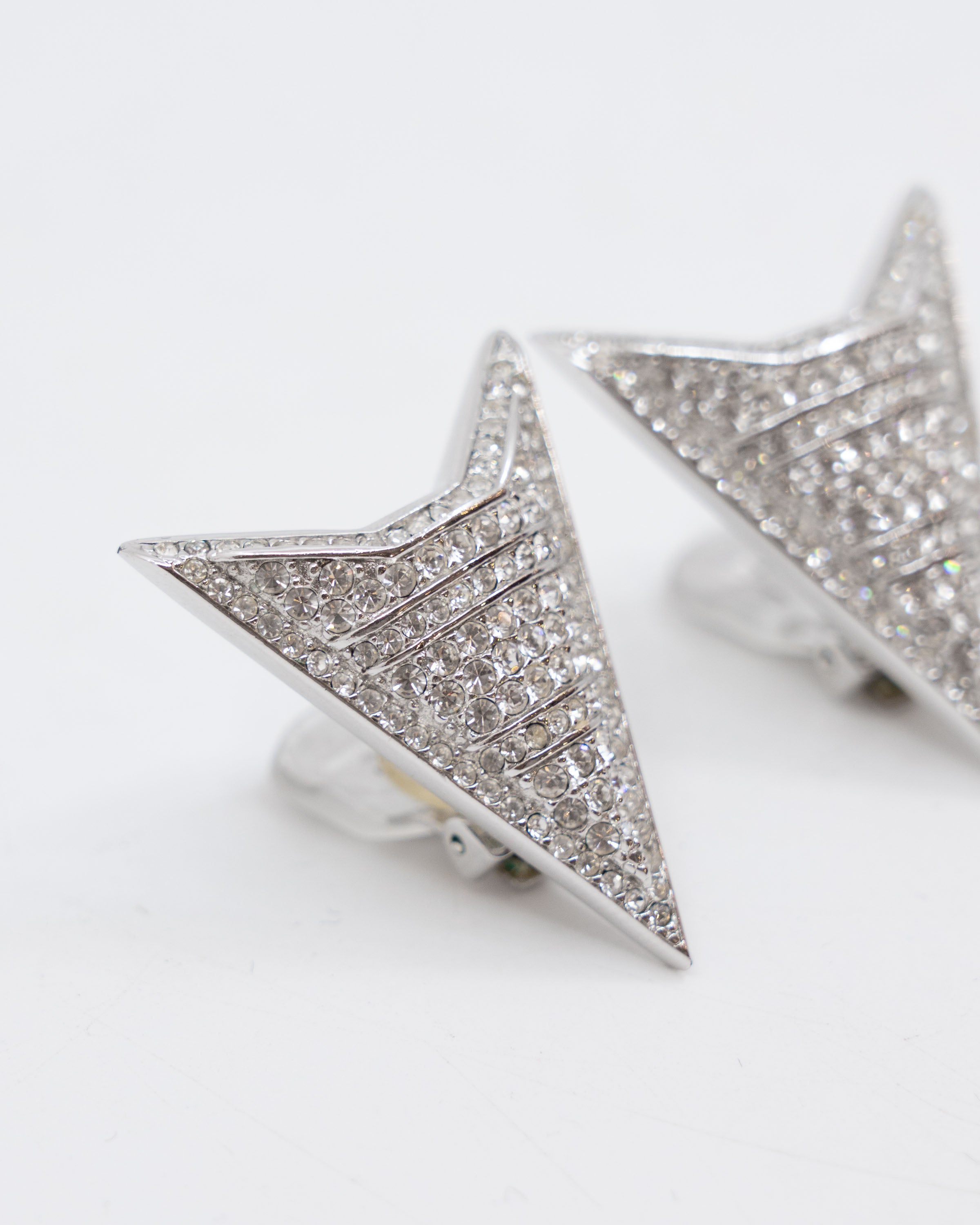 Boucles d'oreilles Pointe d'argent - Christian Dior