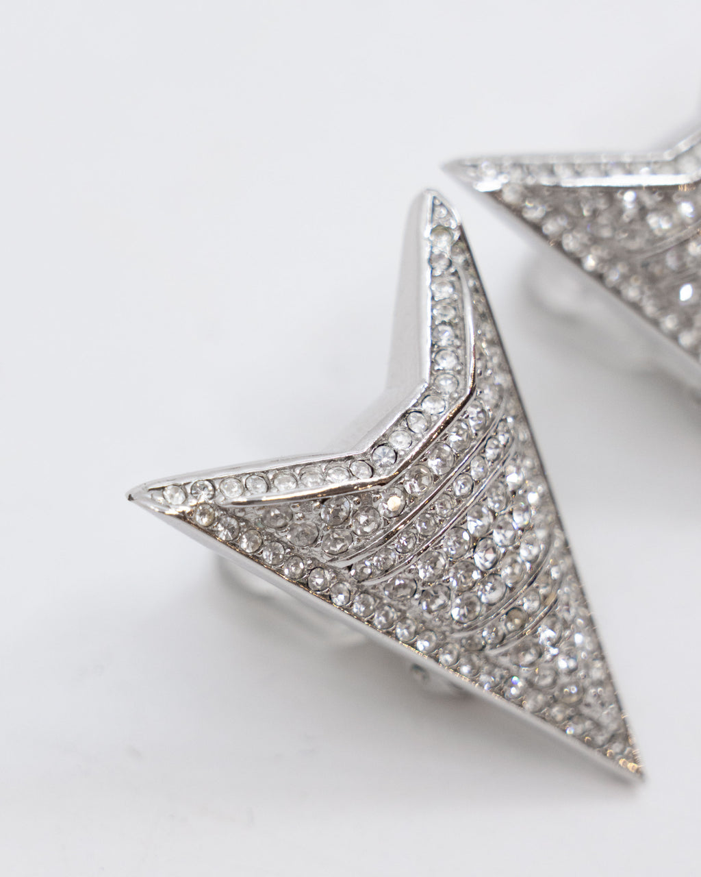Boucles d'oreilles Pointe d'argent - Christian Dior