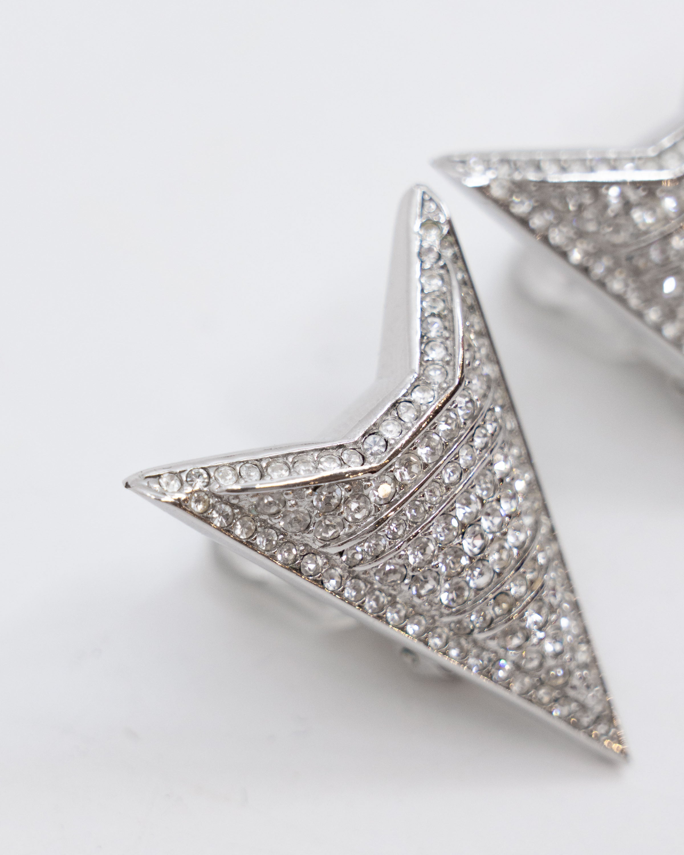Boucles d'oreilles Pointe d'argent - Christian Dior