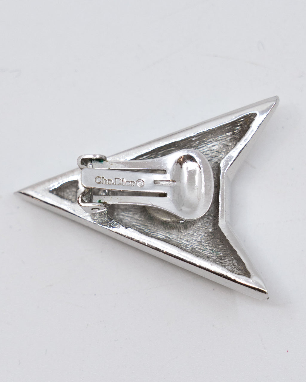 Boucles d'oreilles Pointe d'argent - Christian Dior
