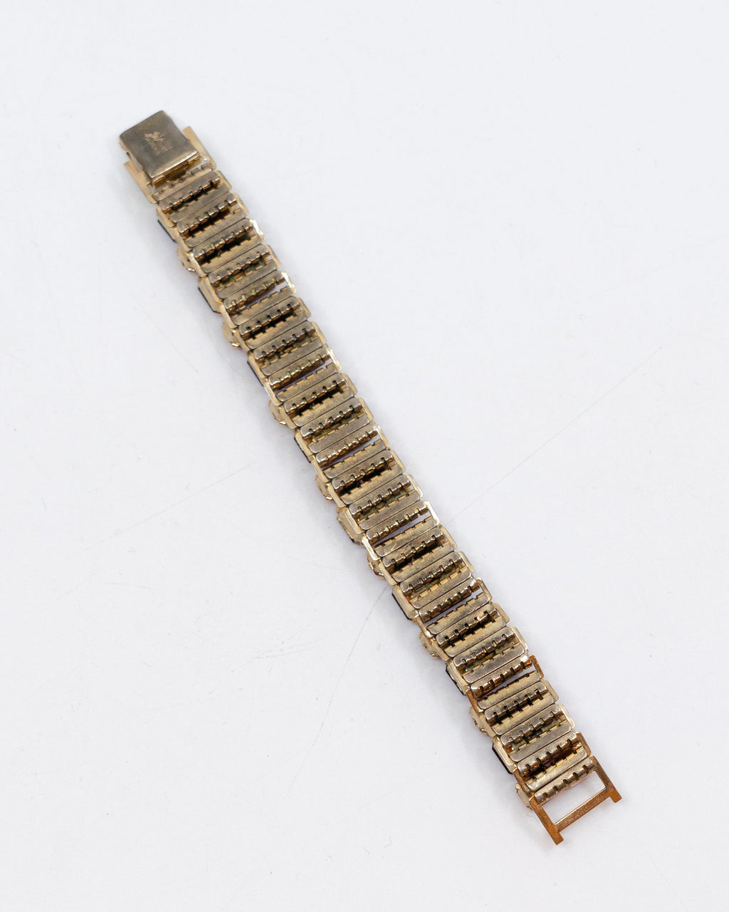 Bracelet vintage rose et violet - Coro vers 1950