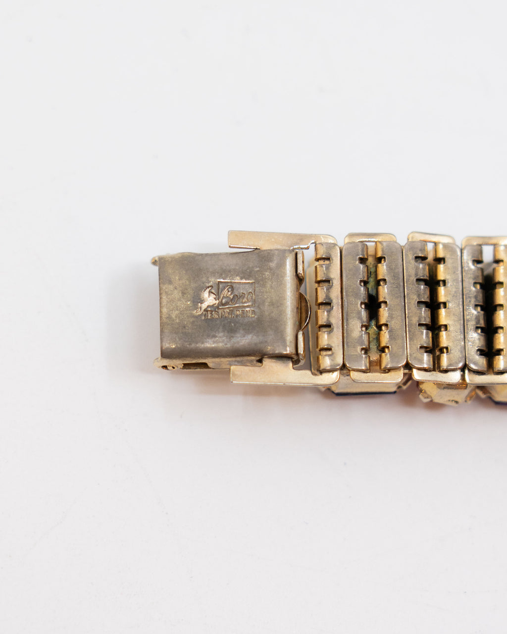 Bracelet vintage rose et violet - Coro vers 1950