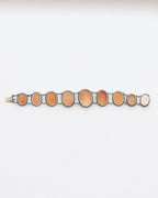 Bracelet à camées sur argent - Italie vers 1950