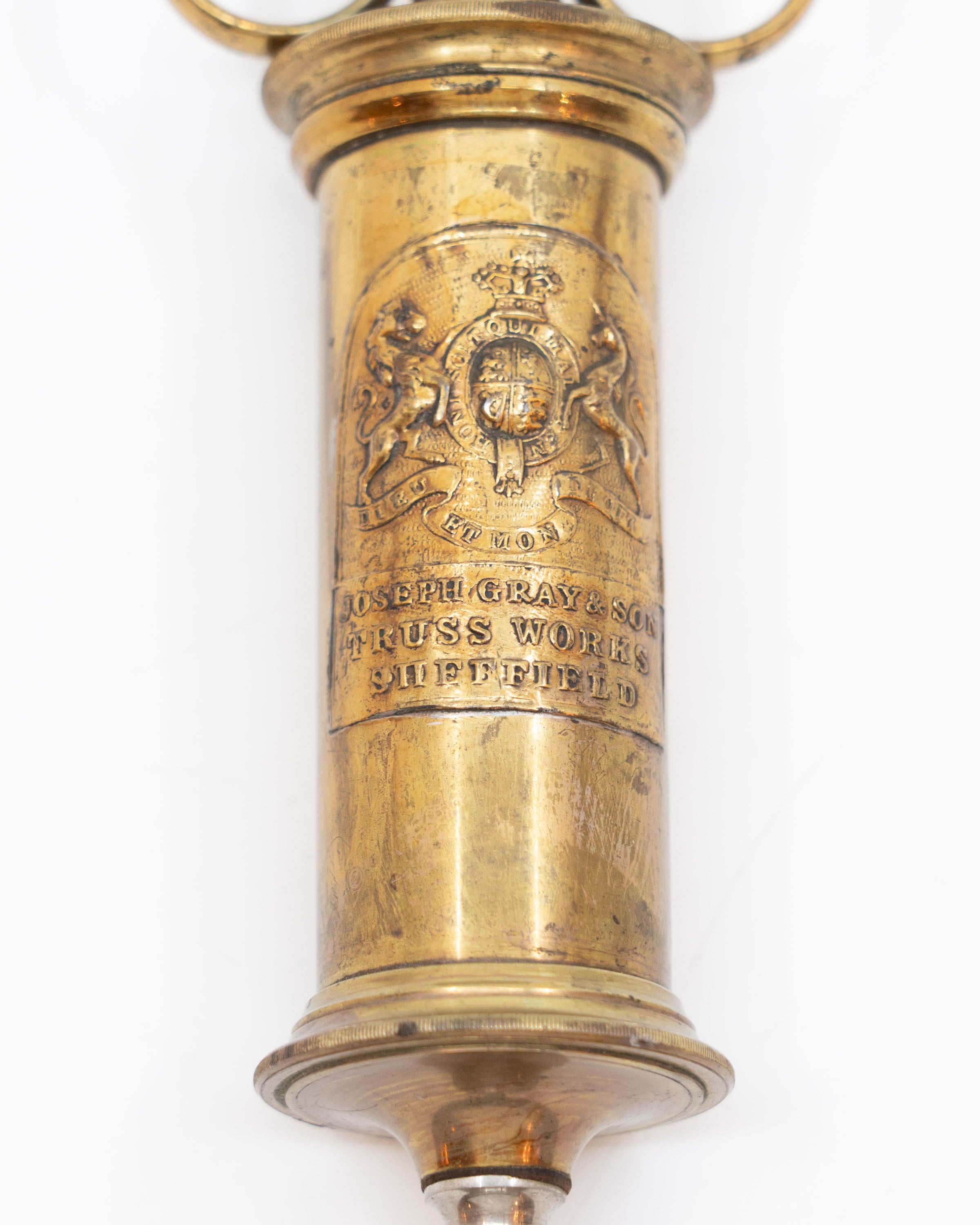 Seringue à lavement par Joseph Gray & Son - Angleterre vers 1840