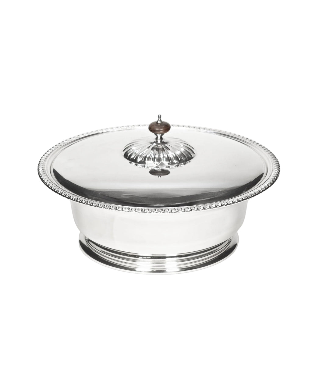Grand plat de service plaqué argent - Birks