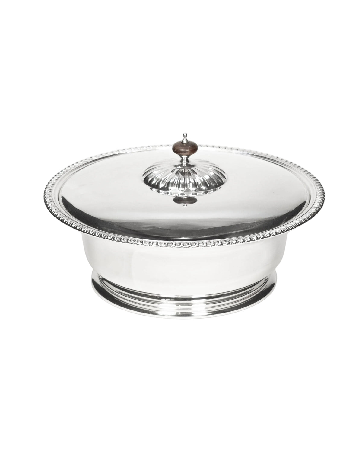 Grand plat de service plaqué argent - Birks
