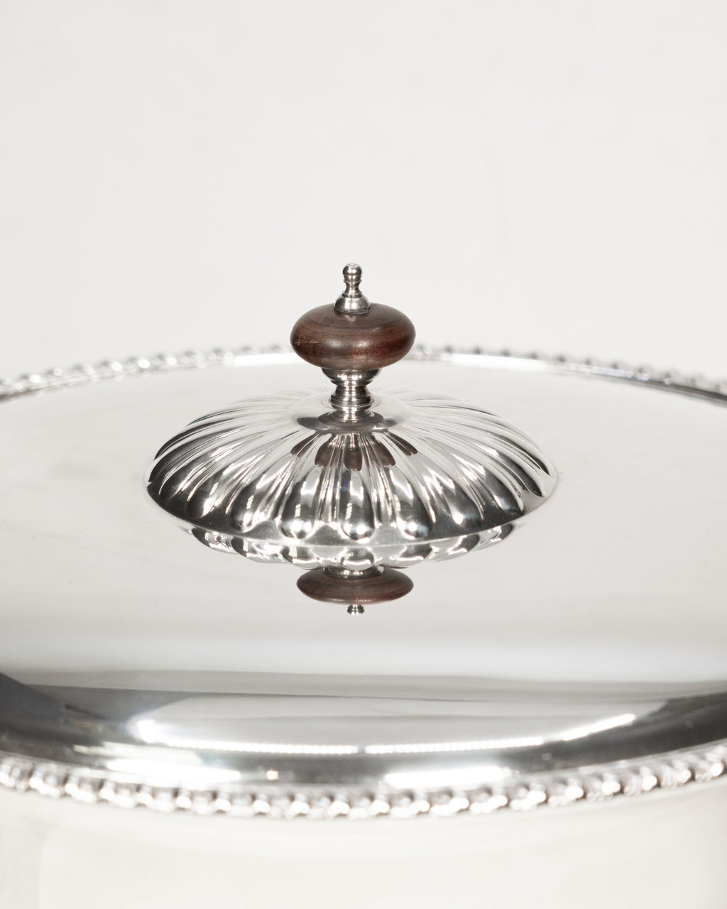 Grand plat de service plaqué argent - Birks