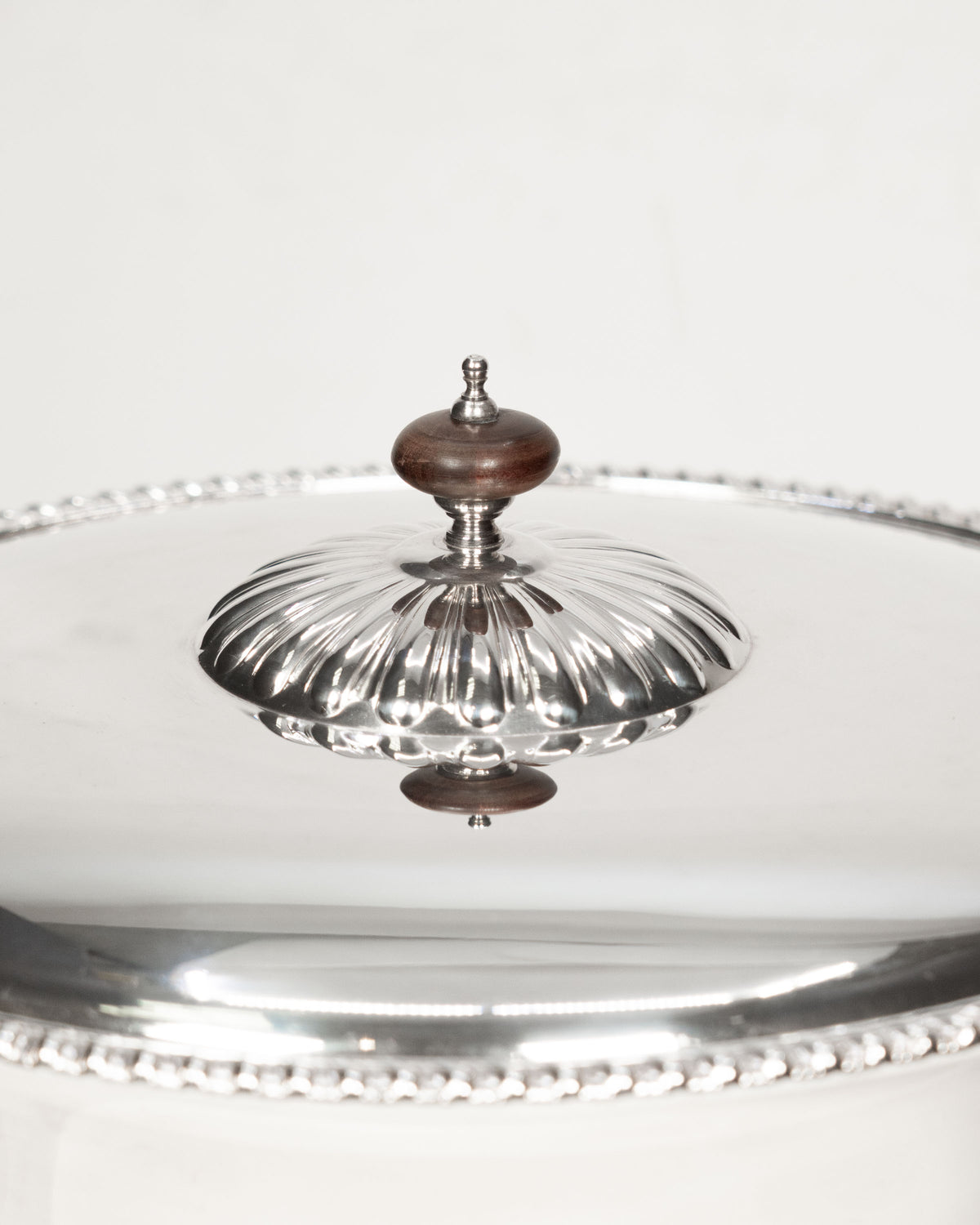 Grand plat de service plaqué argent - Birks