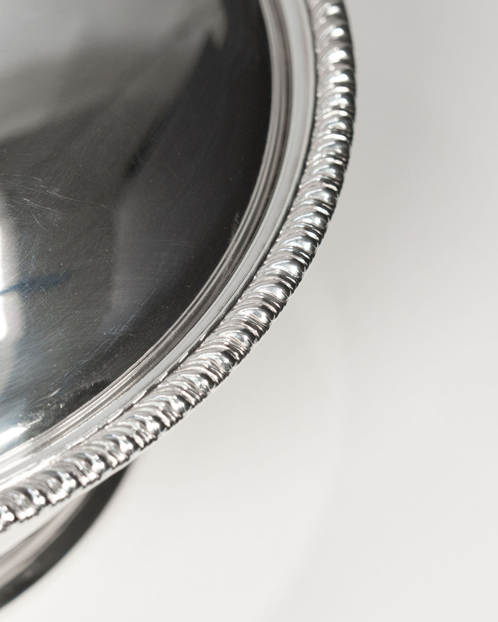 Grand plat de service plaqué argent - Birks