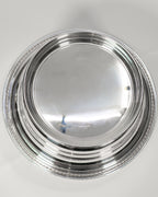 Grand plat de service plaqué argent - Birks