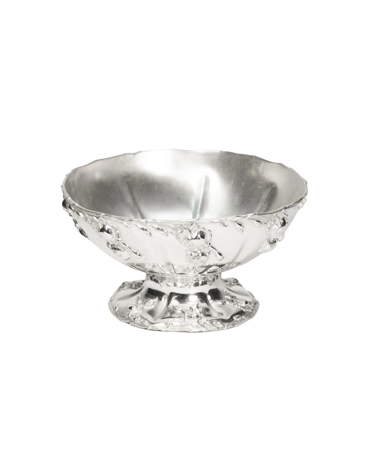 Bol de présentation floral – Forbes Silver Co.