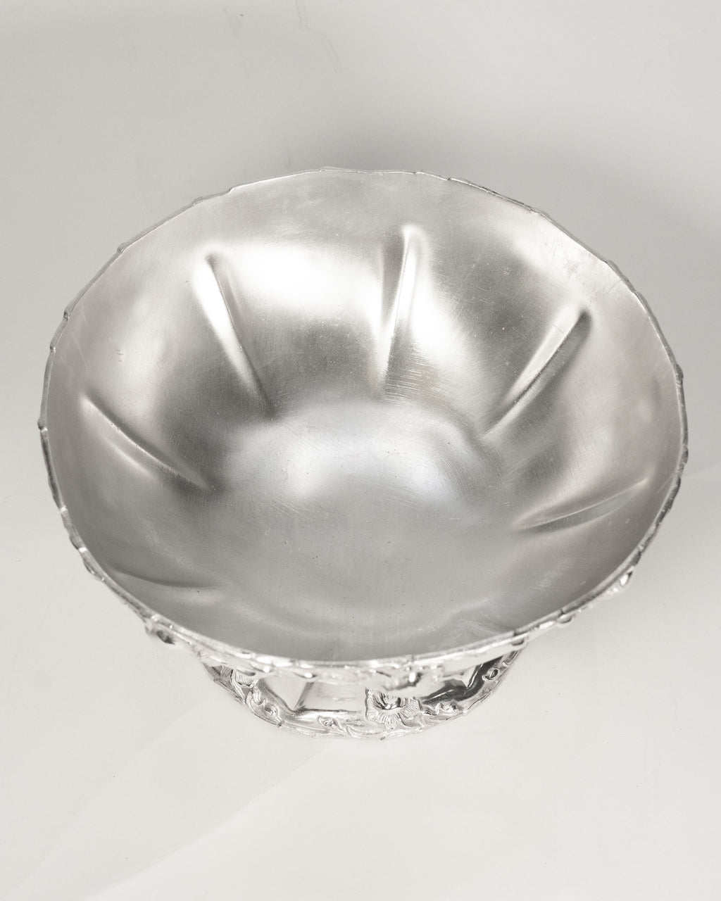 Bol de présentation floral – Forbes Silver Co.