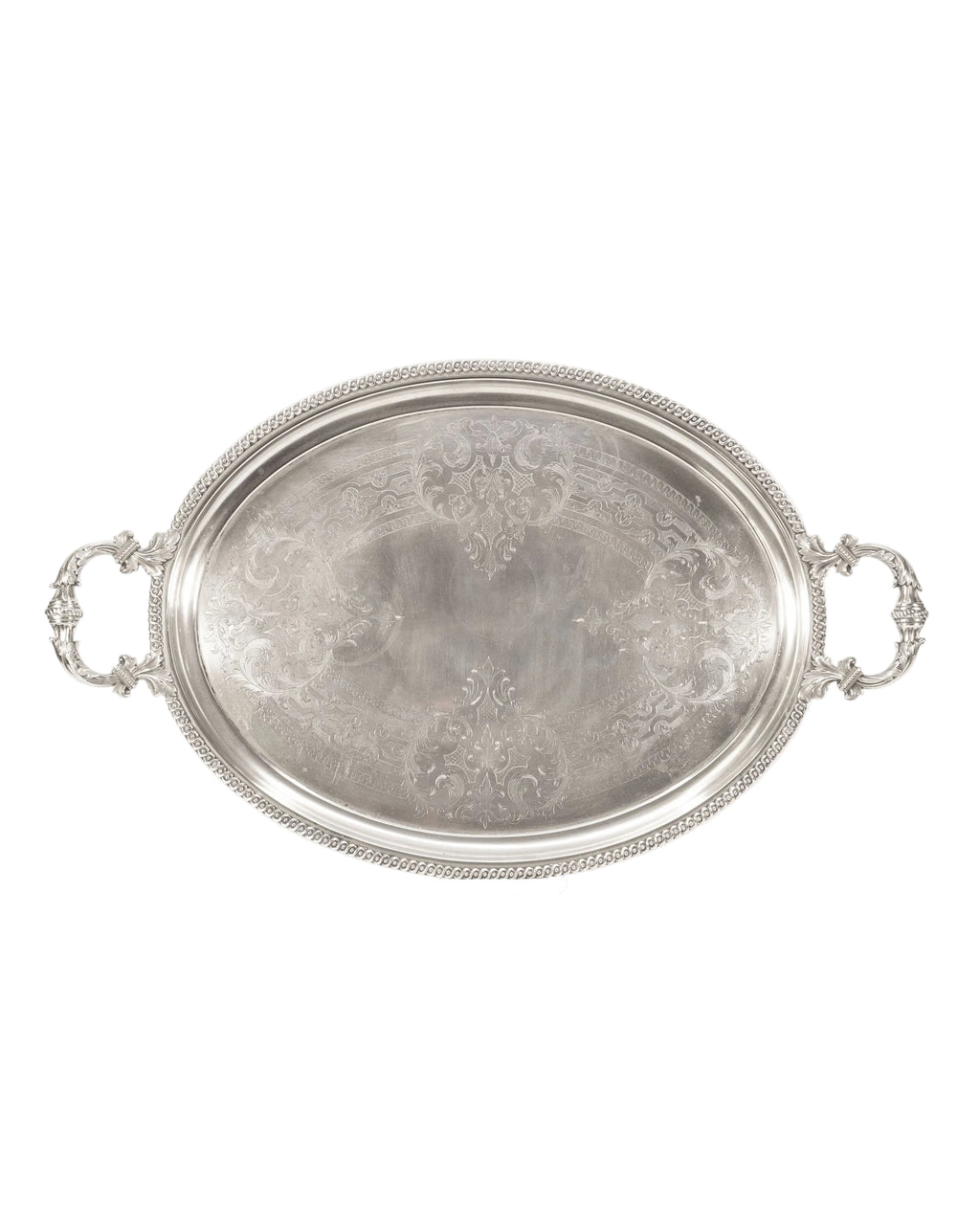 Grand plateau de service orné – Allemagne, circa 1900