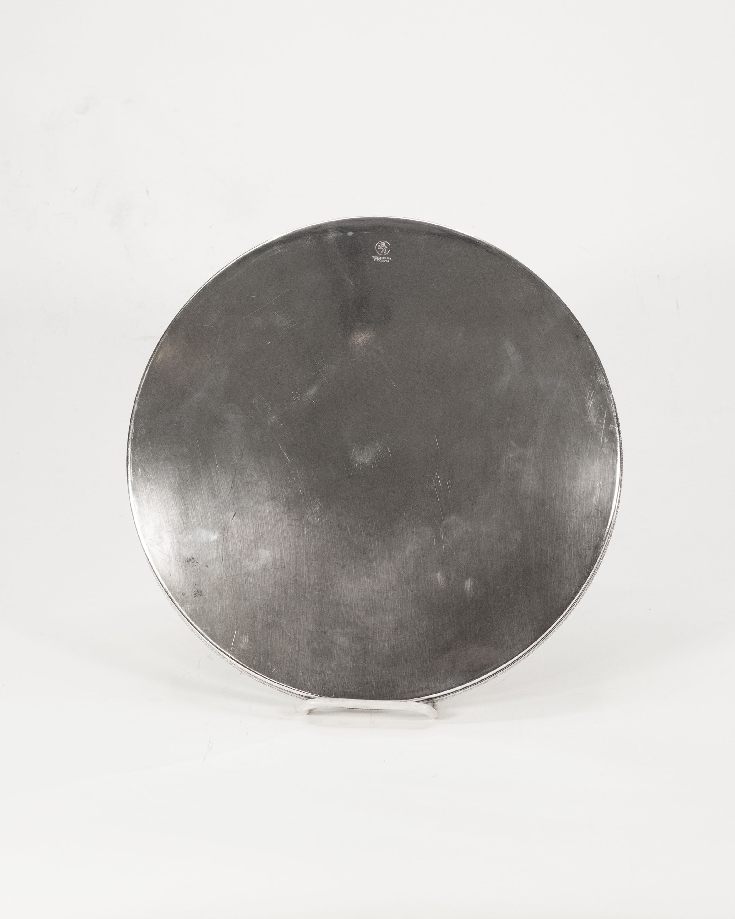 Plateau de présentation rond à rebord – Sheffield Angleterre