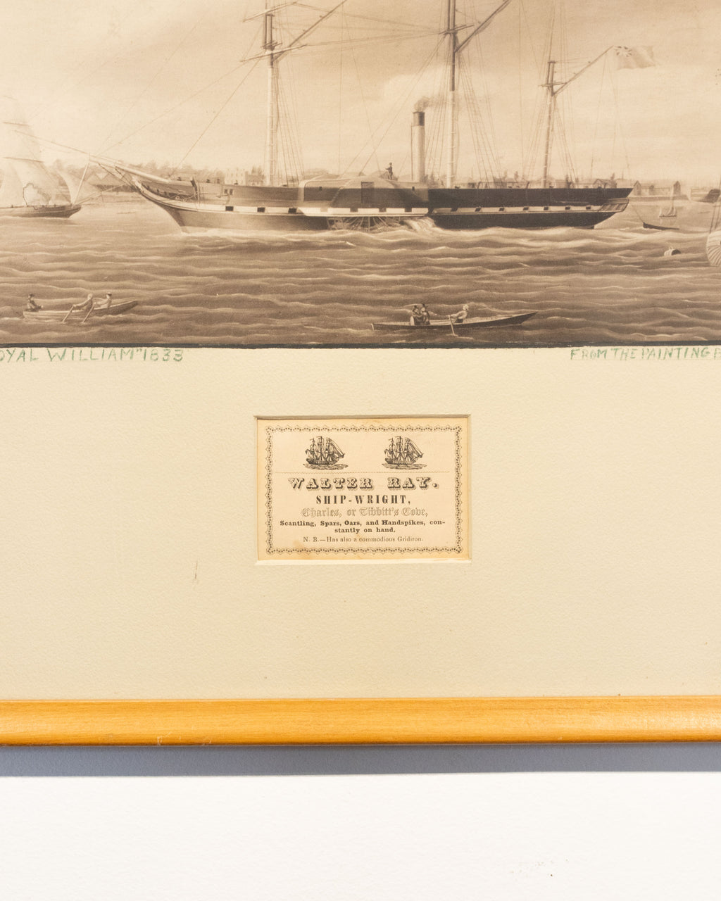 Ensemble de collection de demi-coques Chantier du Cap Blanc, Québec