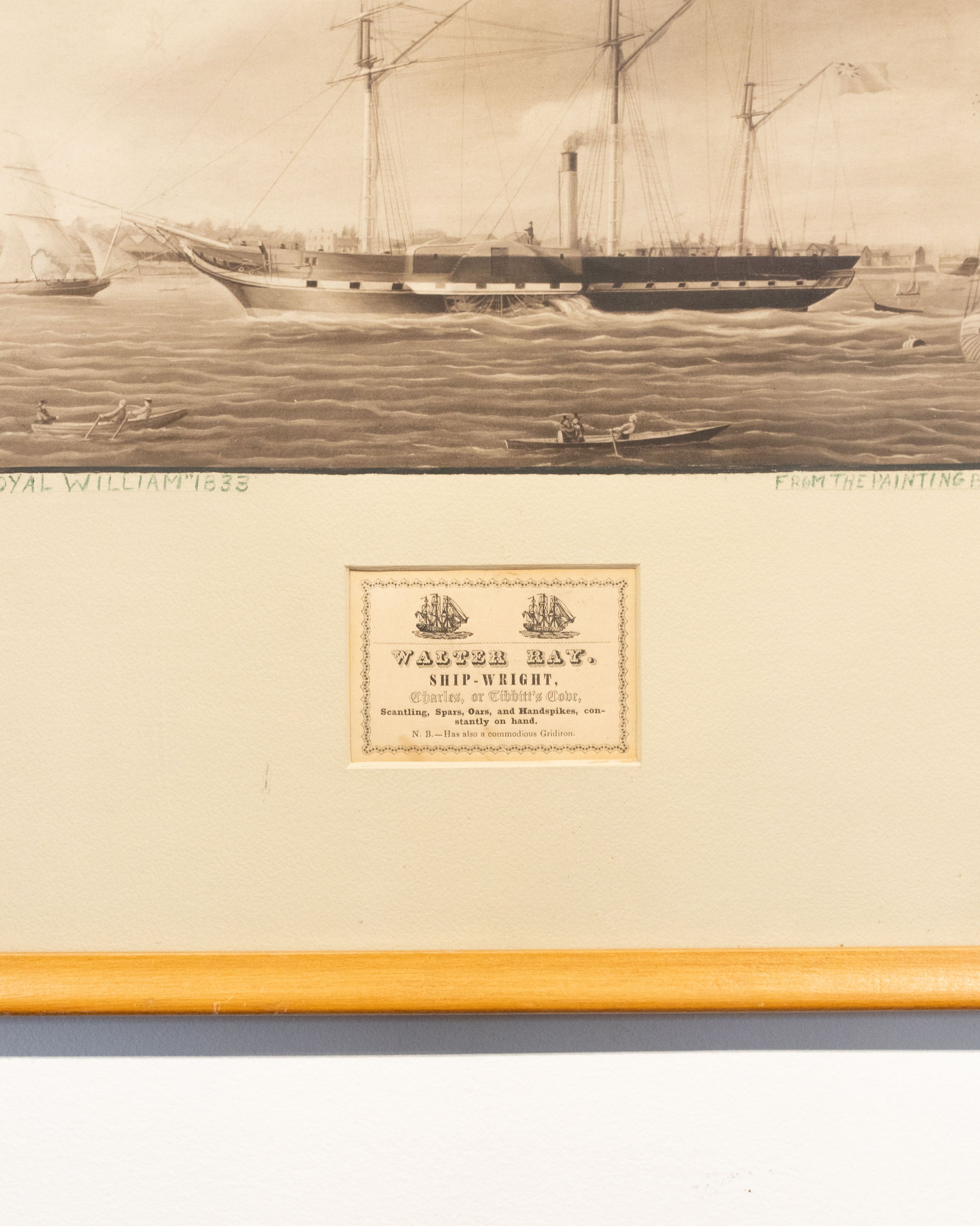 Ensemble de collection de demi-coques Chantier du Cap Blanc, Québec