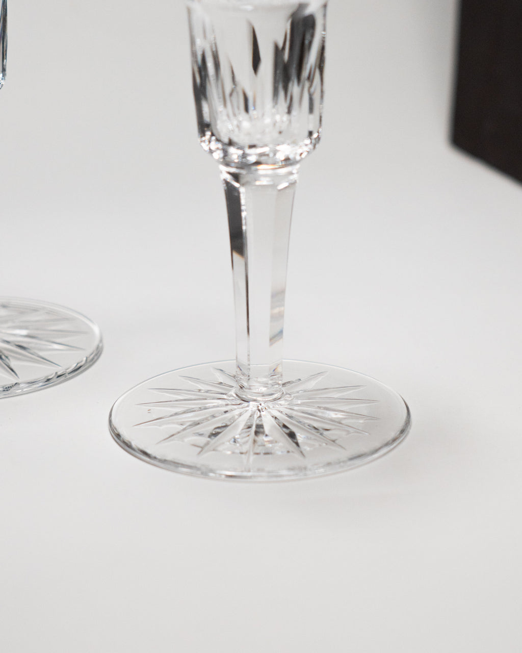Paire de bougeoirs en cristal - Waterford - Eileen