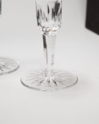 Paire de bougeoirs en cristal - Waterford - Eileen