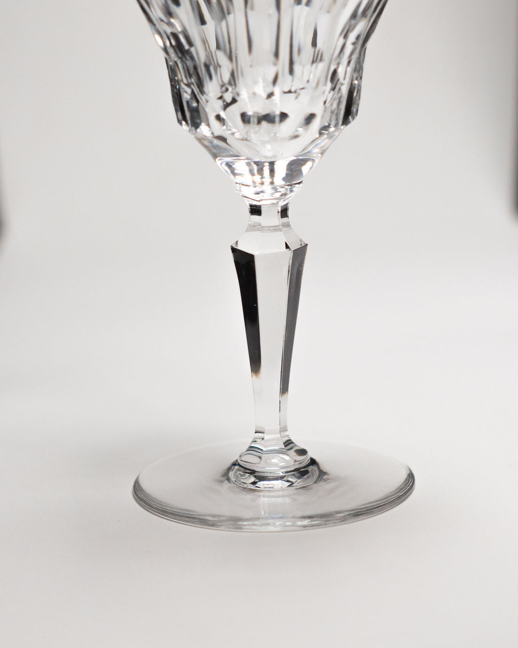 Coupe à vin en cristal Val Saint-Lambert - Goethe