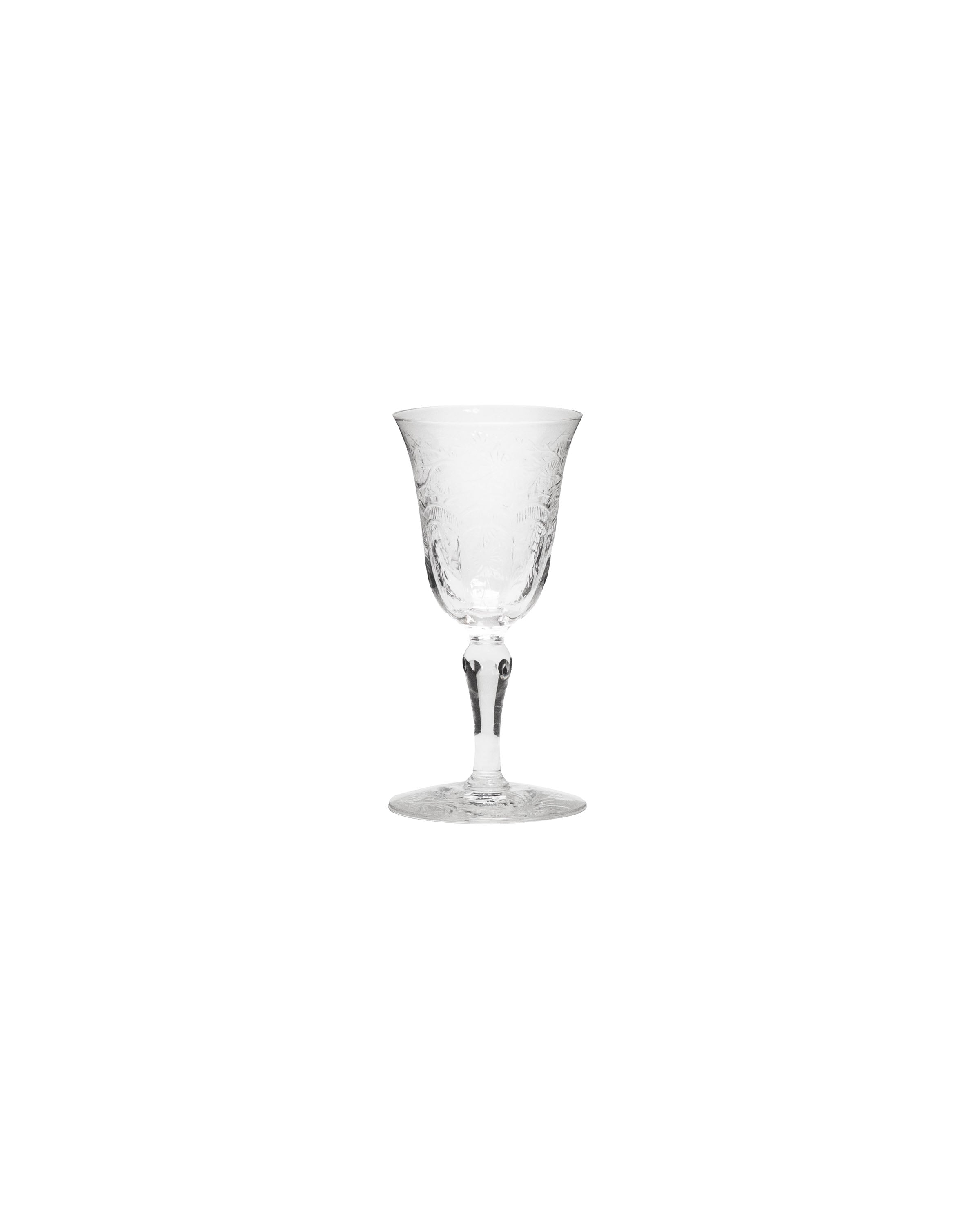 Cristal anglais Webb Corbett - Marguerites