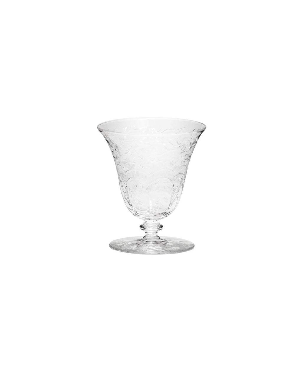 Cristal anglais Webb Corbett - Marguerites