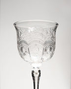 Cristal anglais Webb Corbett - Marguerites