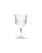 Coupes à vin en cristal Webb Corbett - Fleurs des champs