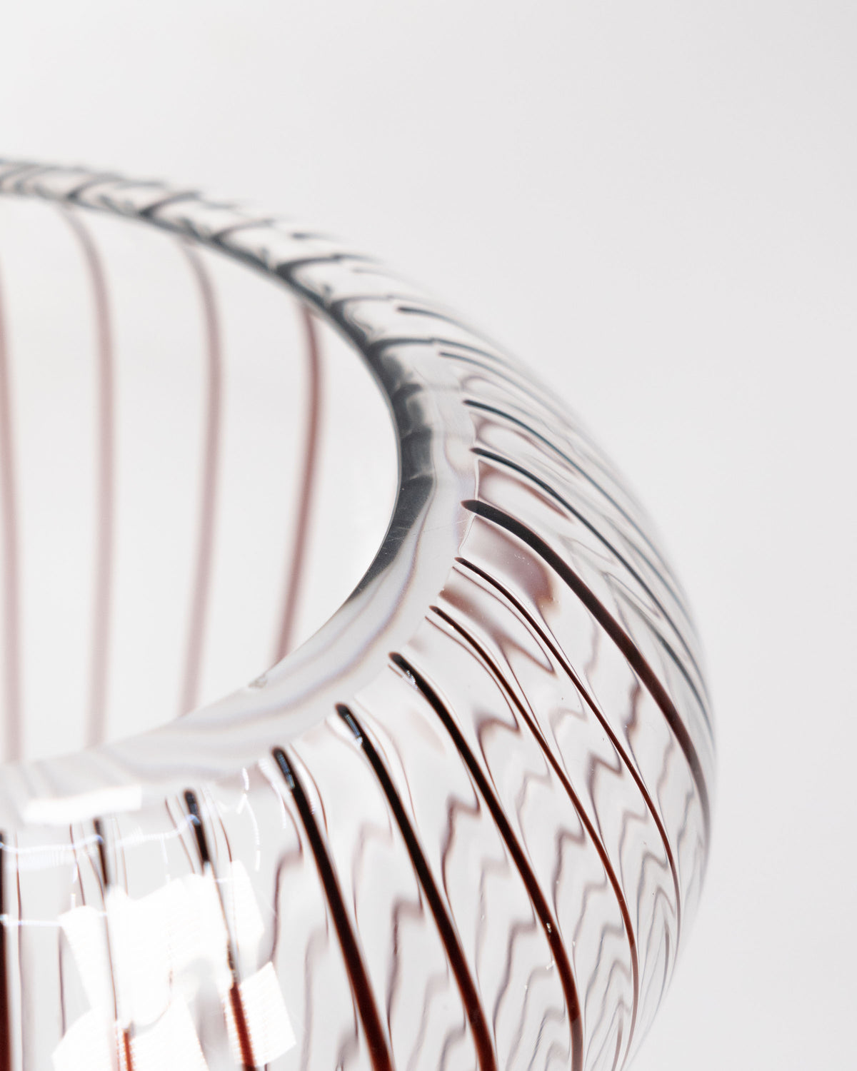 Murano blown glass vase - Guzzini