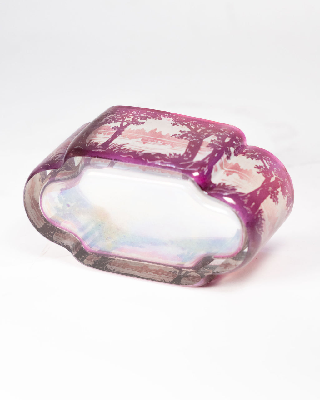 Bol en verre iridescent – École de Nancy, France, c. 1920