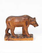 Ours sculpté sur bois – Attribué à Jean-Baptiste Côté (1832–1907)