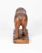 Ours sculpté sur bois – Attribué à Jean-Baptiste Côté (1832–1907)