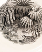 Assiette décorative « Exotica » – Gefle, Suède, circa 1930