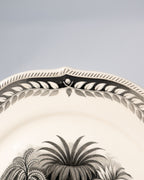Assiette décorative « Exotica » – Gefle, Suède, circa 1930