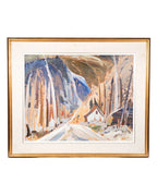 Huile Entrée des Monts - Louis Tremblay