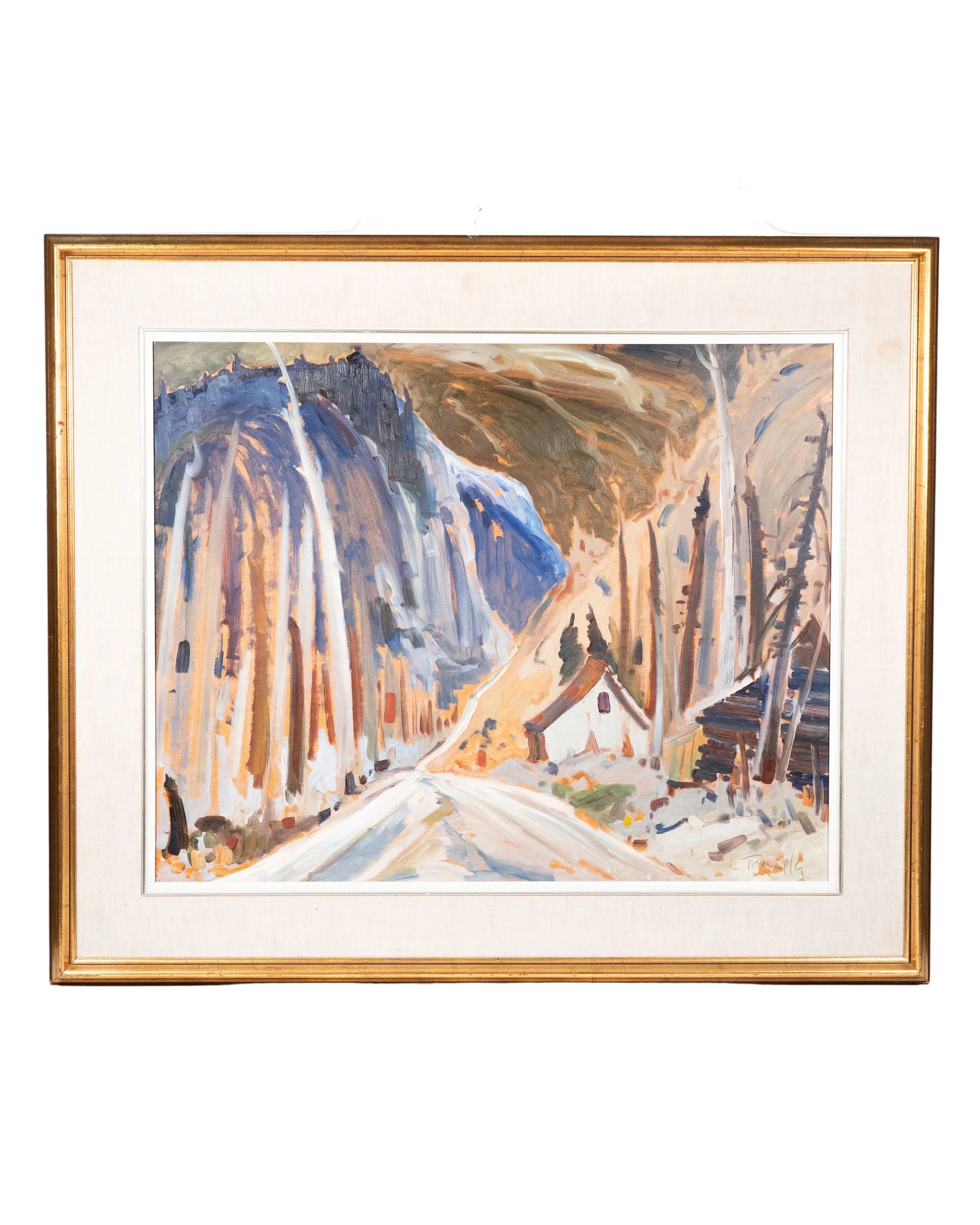 Huile Entrée des Monts - Louis Tremblay