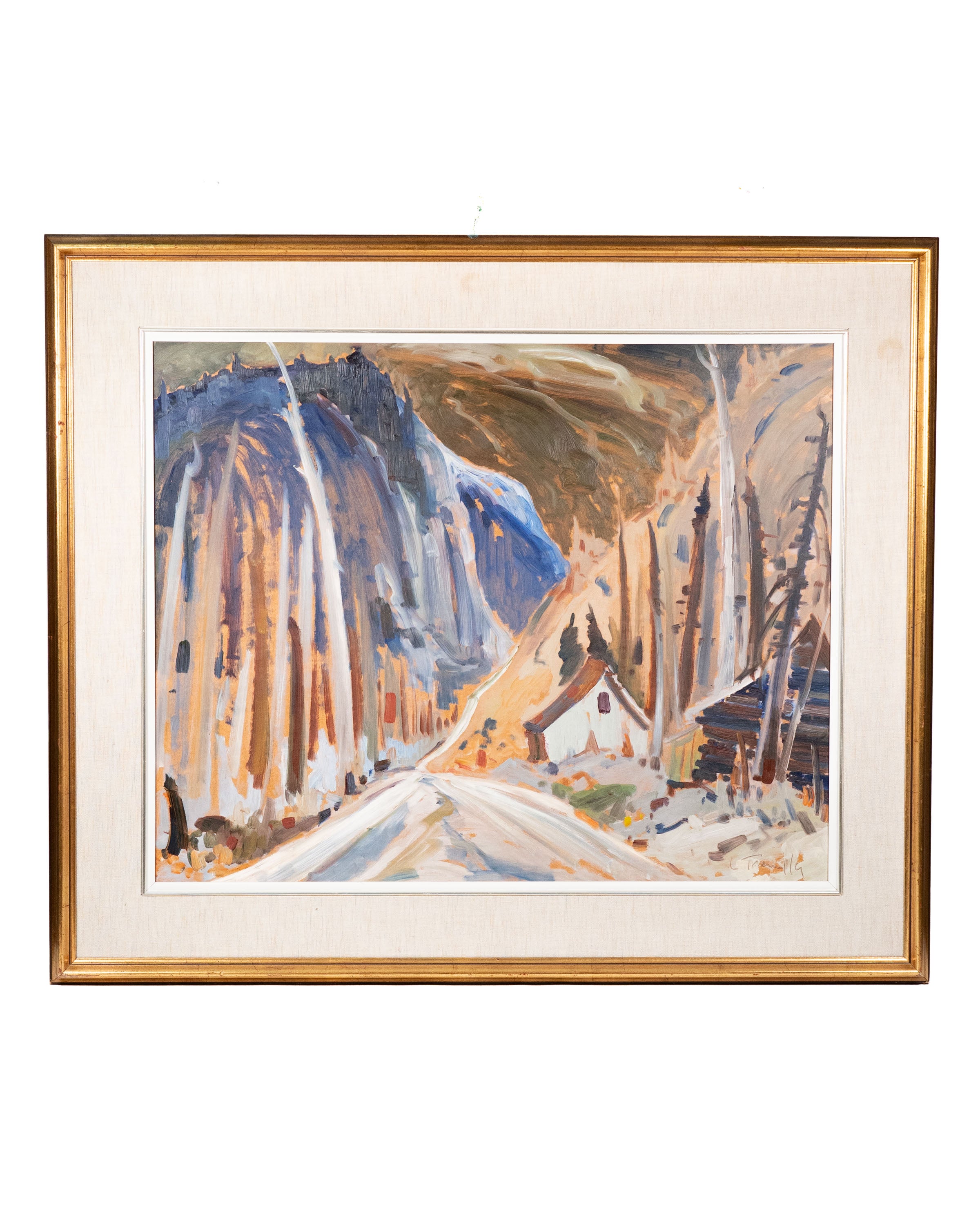 Huile Entrée des Monts - Louis Tremblay