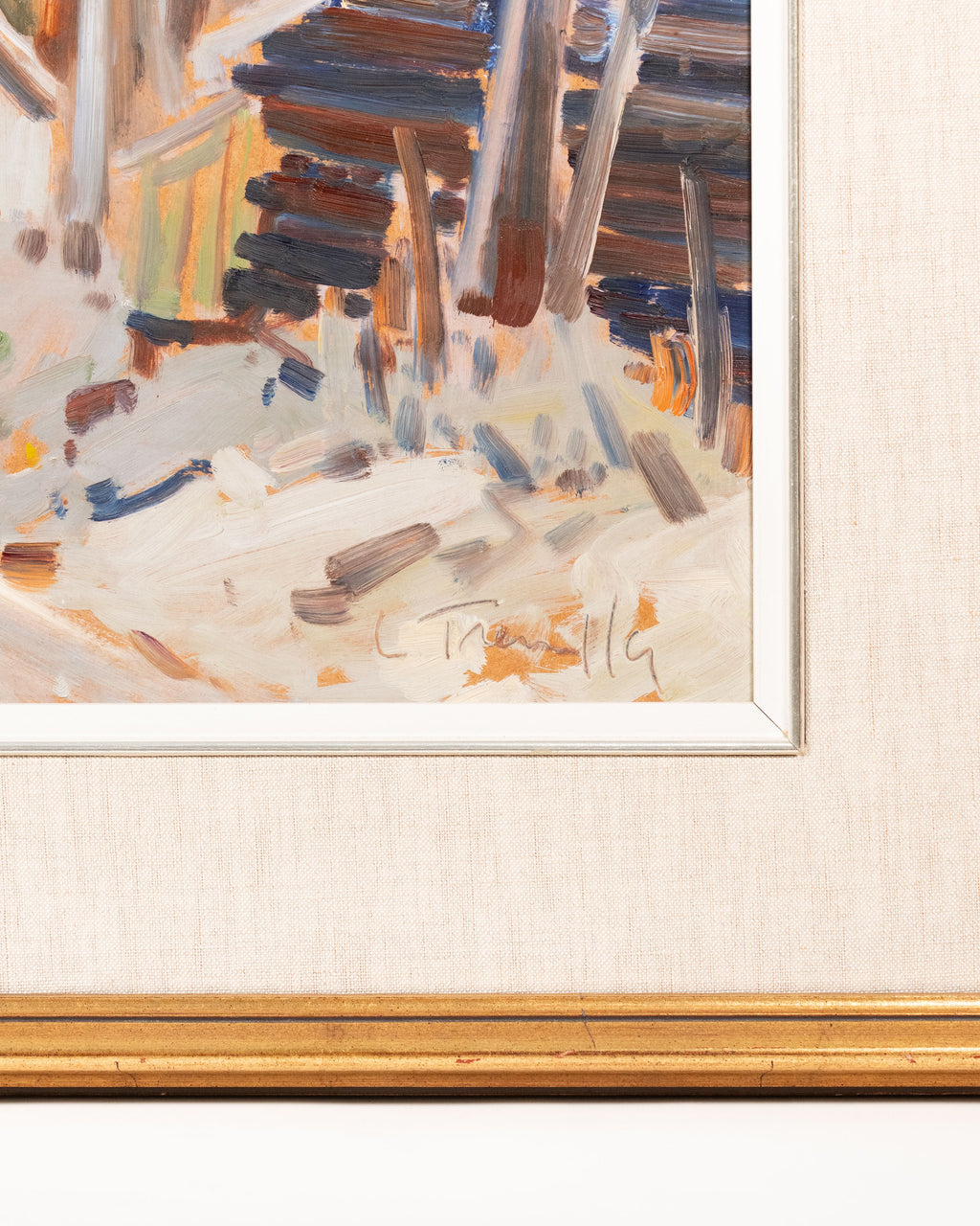 Huile Entrée des Monts - Louis Tremblay