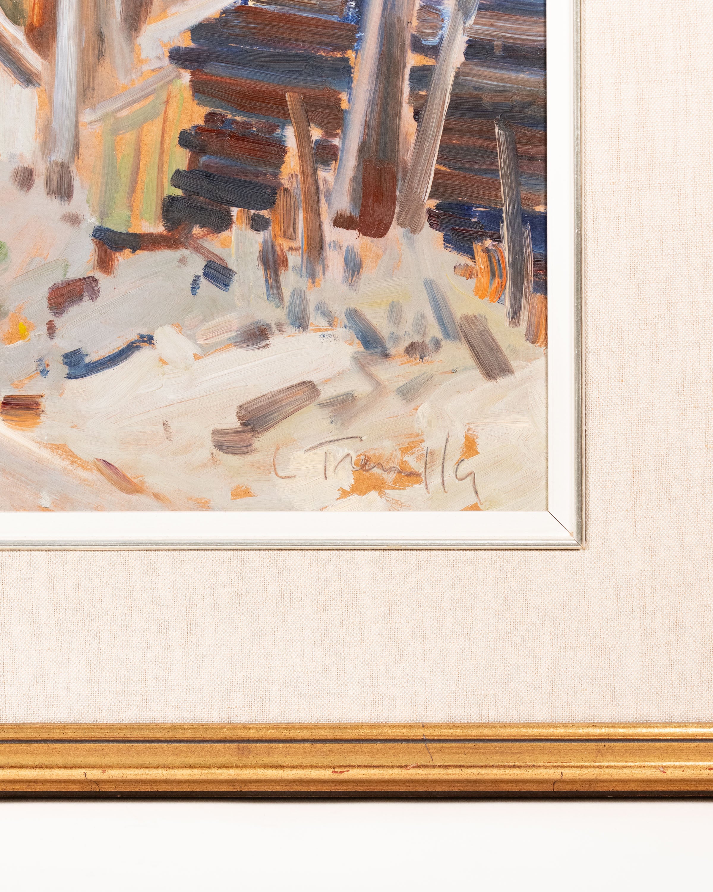 Huile Entrée des Monts - Louis Tremblay