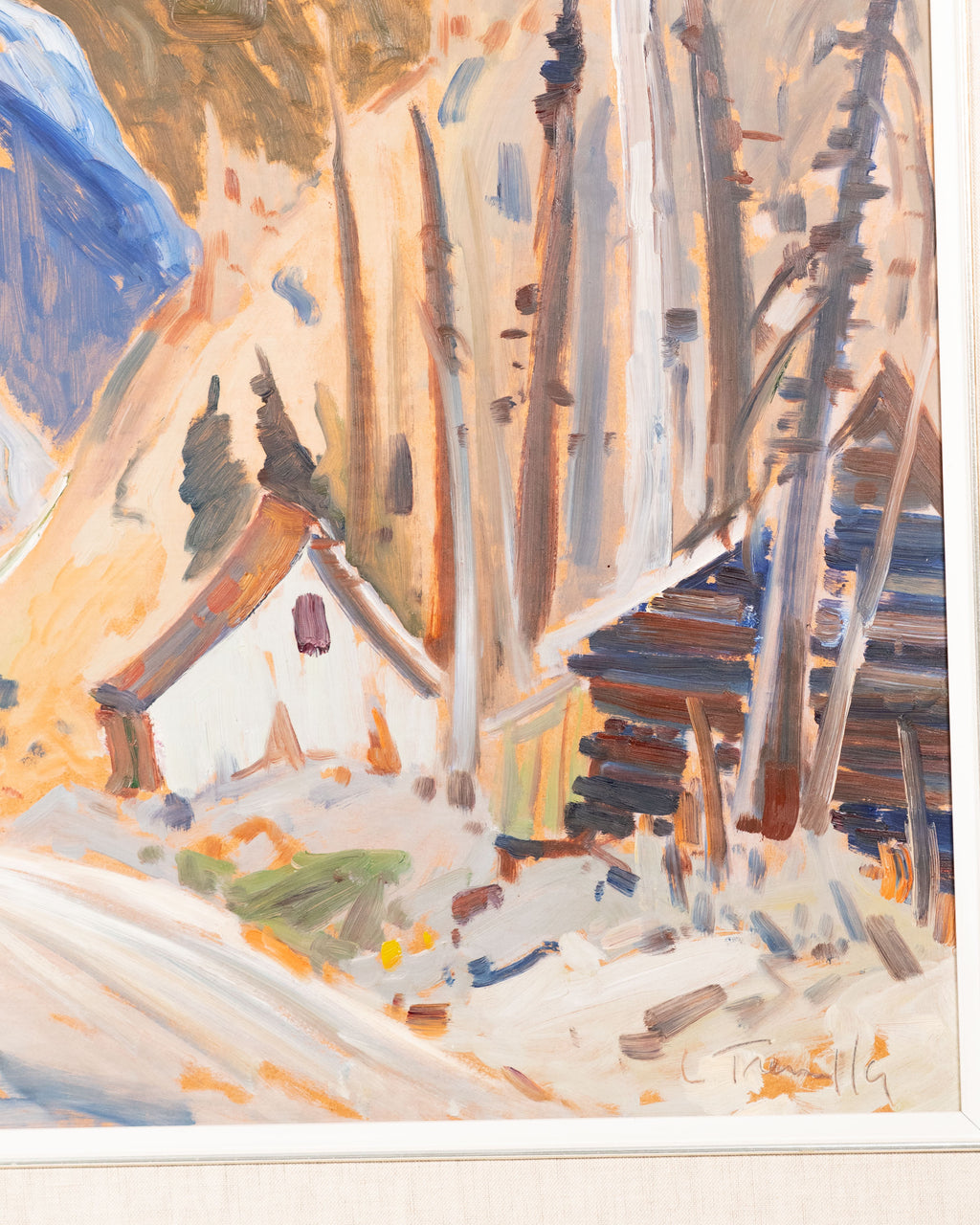 Huile Entrée des Monts - Louis Tremblay